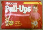 Huggies Pull-Ups Girls 1997 Large packaging UK front.jpg