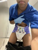 Wearing Diapers at work for fun   - The AB/DL/IC Support